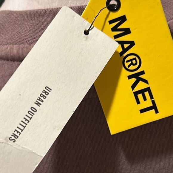 Urban Outfitters Market Men's XS “Thank you, Have a nice day” Graphic Tee Purple - Picture 6 of 10